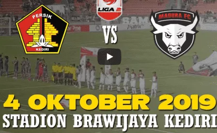 Live YouTube Persik Kediri vs Madura FC, Babak Pertama Skor 1-0