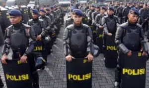 Pengamanan Pilkades Serentak Libatkan Brimob Polda Jatim