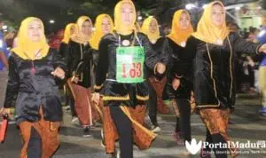 Unik, Sumenep Gelar Gerak Jalan Tradisional