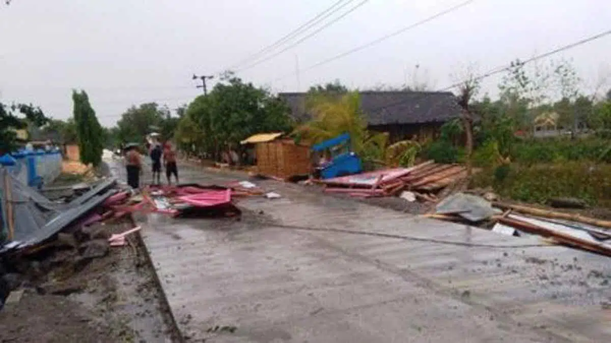 1.378 Rumah Rusak Akibat Puting Beliung di Bojonegoro