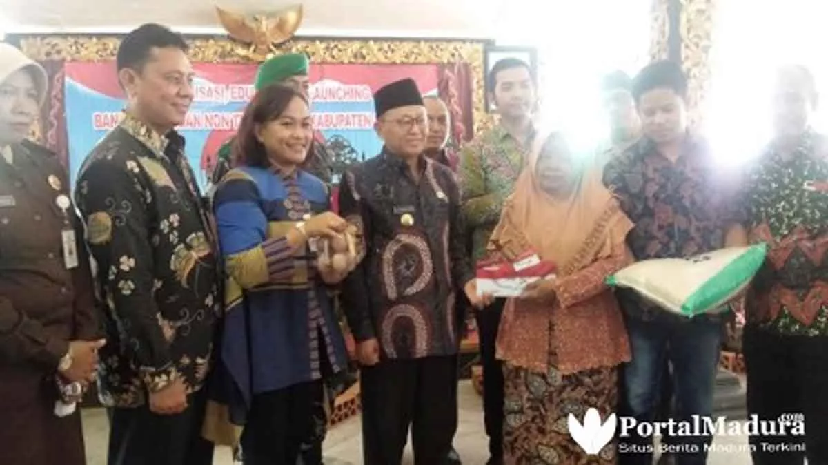 Bupati Sumenep Resmi Luncurkan BPNT Untuk Masyarakat