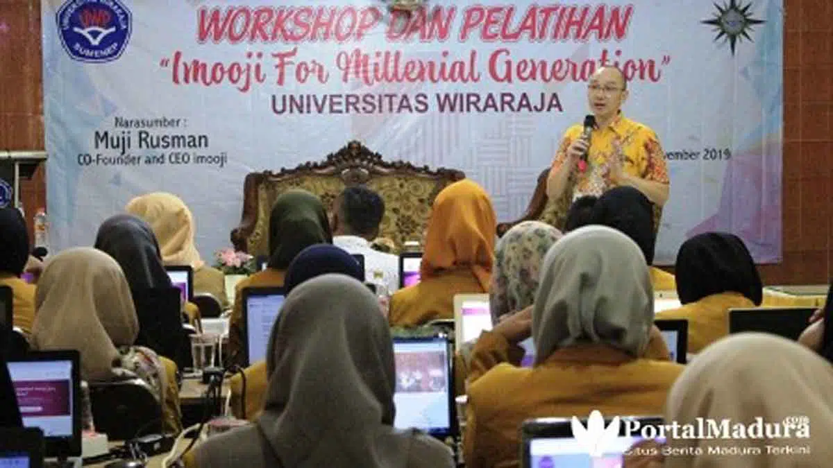 Datangkan CEO Imooji, Unija Gelar Workshop Bagi Mahasiswa dan Pelaku UMKM