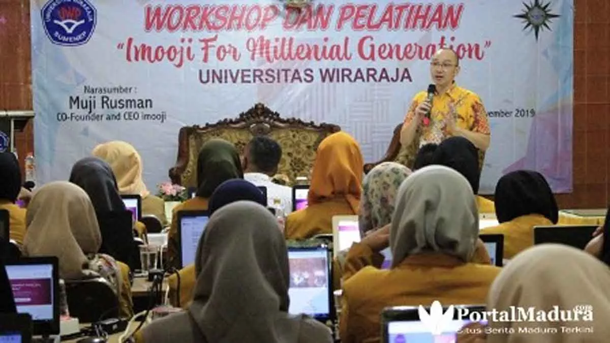 Datangkan CEO Imooji, Unija Gelar Workshop Bagi Mahasiswa dan Pelaku UMKM