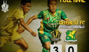 Gol Bunuh Diri dan Dua Penalti Warnai Laga Celebest FC vs Perssu Sumenep