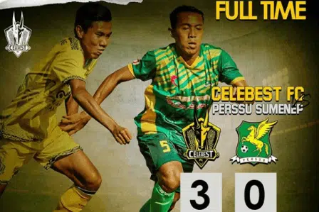 Gol Bunuh Diri dan Dua Penalti Warnai Laga Celebest FC vs Perssu Sumenep