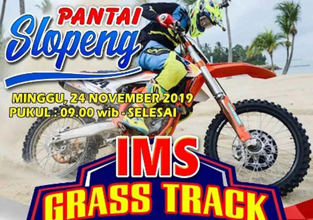 Pasti Seru & Menegangkan, Pecinta Motor Trail Akan Jajal Gunung Pasir Pantai Slopeng Sumenep