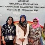 Ngisi Workshop di Yogyakarta, Istri Bupati Pamekasan Sampaikan Ide Peningkatan PAUD