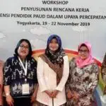 Ngisi Workshop di Yogyakarta, Istri Bupati Pamekasan Sampaikan Ide Peningkatan PAUD