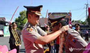 Teguh Wibowo Dimutasi, Djoko Lestari Jabat Kapolres Pamekasan