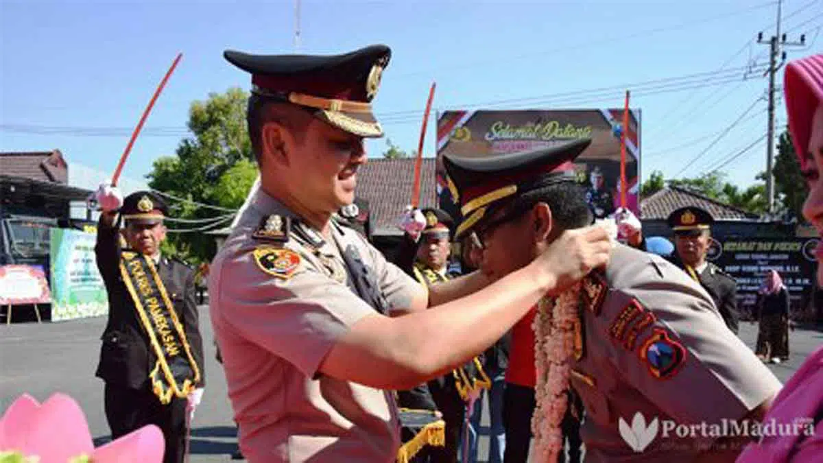 Teguh Wibowo Dimutasi, Djoko Lestari Jabat Kapolres Pamekasan
