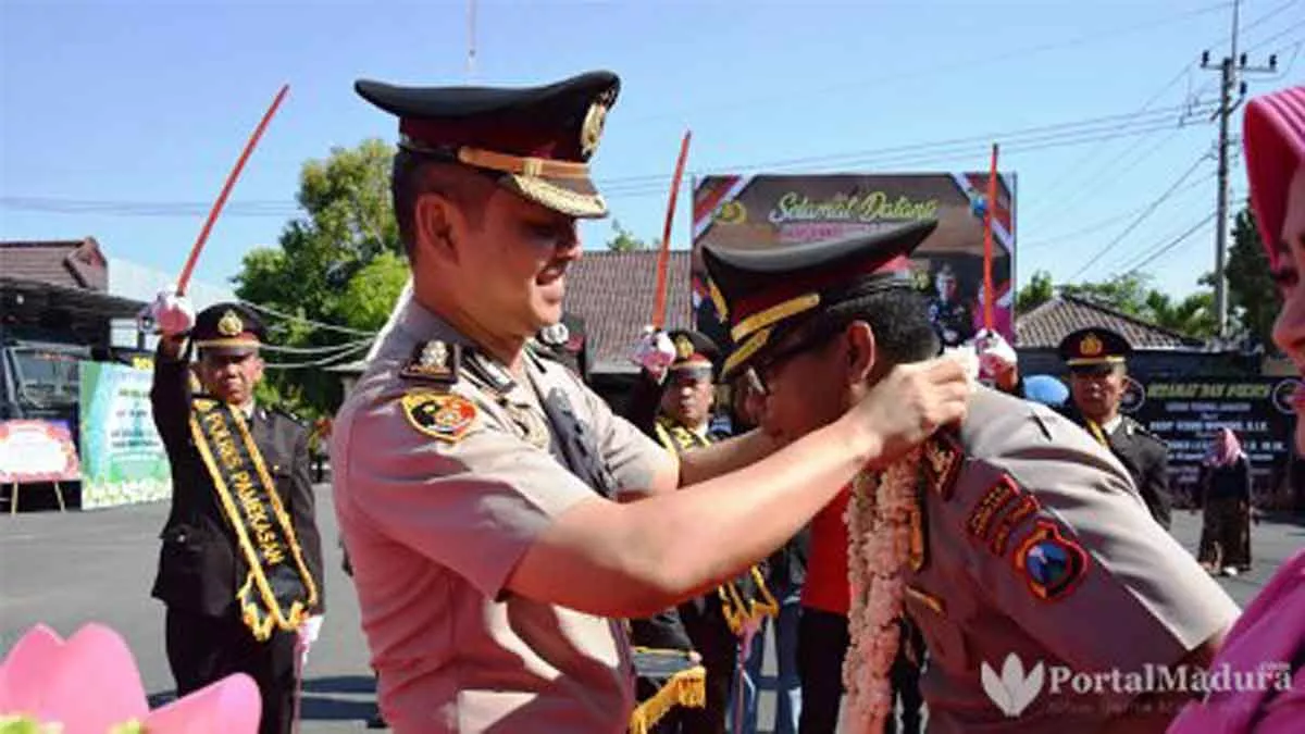Teguh Wibowo Dimutasi, Djoko Lestari Jabat Kapolres Pamekasan