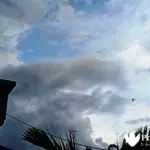Suara Geluduk, Langit Mendung dan Gerimis Warnai Kota Sumenep