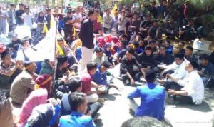 Lecehkan Organisasi, Ratusan Kader PMII Demo Kampus IAIN Madura