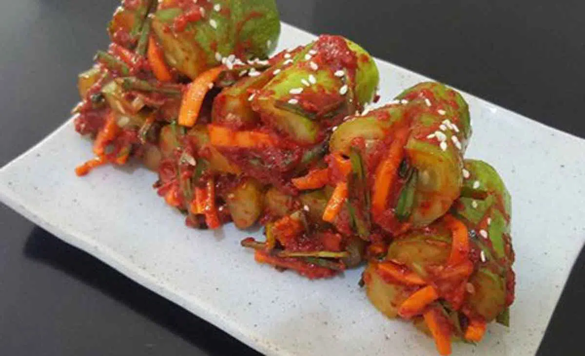 Menu Kamis: Resep Kimchi Timun yang Lezat dan Segar