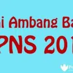 Berapa Nilai Ambang Batas CPNS 2019? Cek di Sini