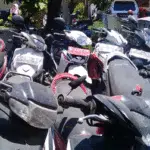 Operasi Zebra, Polisi Sita Motor Pelat Merah Tanpa STNK