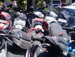 Operasi Zebra, Polisi Sita Motor Pelat Merah Tanpa STNK