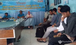 Komunitas Literasi Kunjungi Kantor PWI Sumenep