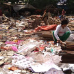 Puluhan Lapak di Bundaran Pasar Anom Sumenep Digusur