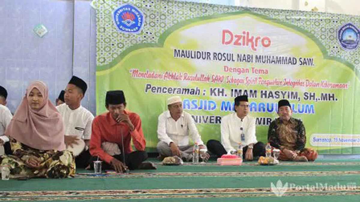 Penguatan Integritas, Unija Gelar Peringatan Maulid Nabi