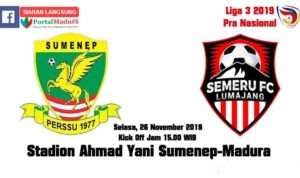 Live Perssu vs Semeru FC, Laga Beda Kasta Yang Diprediksi Memanas