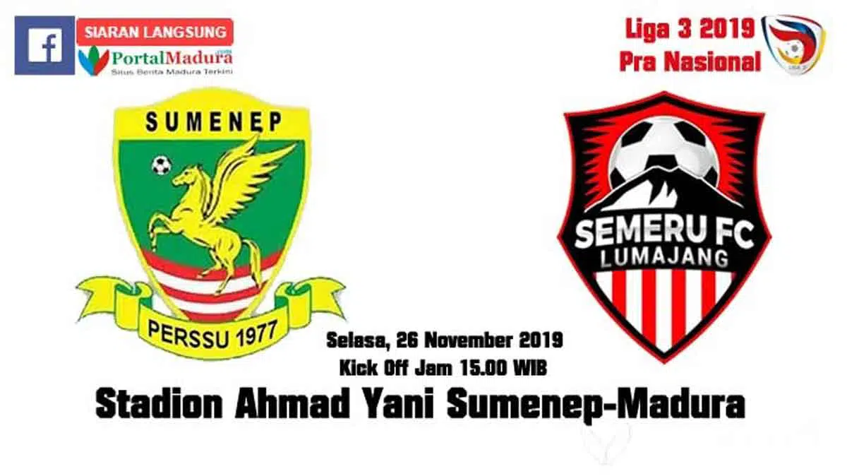 Live Perssu vs Semeru FC, Laga Beda Kasta Yang Diprediksi Memanas