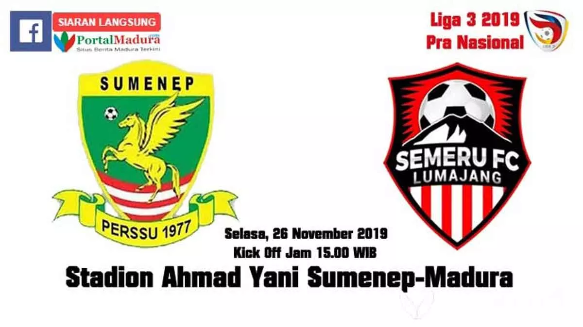Live Perssu vs Semeru FC, Laga Beda Kasta Yang Diprediksi Memanas