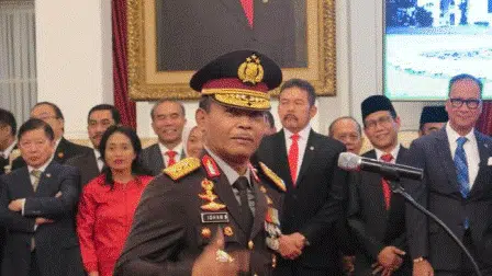 Presiden Resmi Lantik Idham Aziz sebagai Kapolri