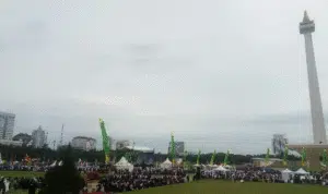 Ribuan Umat Islam Lantunkan Zikir Peringati Maulid Nabi di Jakarta