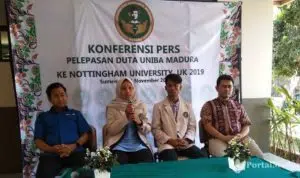 Presentasi Penelitian Tingkat Dunia, UNIBA Madura Kirim Dua Mahasiswa ke Inggris