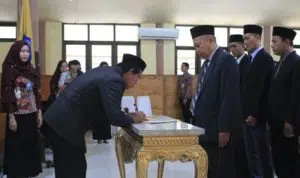 Perubahan Statuta, Unija Lantik 11 Pejabat Struktural