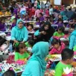 1.286 Anak ‘Mewarnai Negeri’ di Taman Paseban Bangkalan