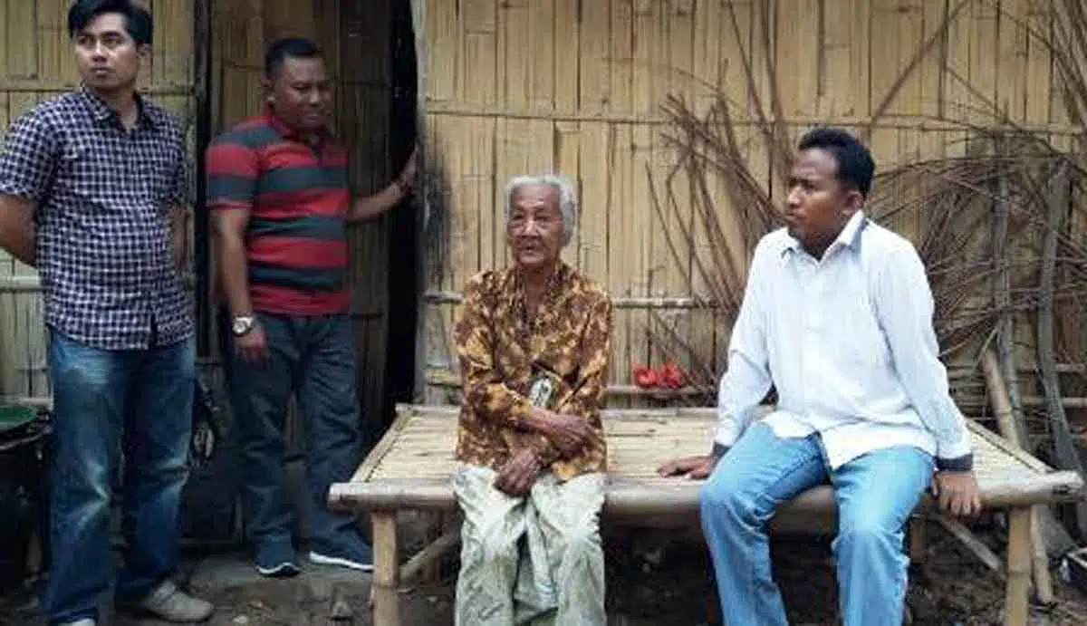 Wakil Bupati Sumenep Kunjungi Lansia Hidup Seorang Diri