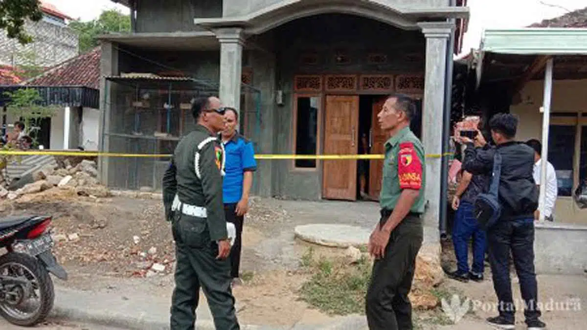 Anggota Polisi Pamekasan Diduga Ditusuk di Rumah Kosong, Lari Kemudian Terjatuh dari Atas Motor
