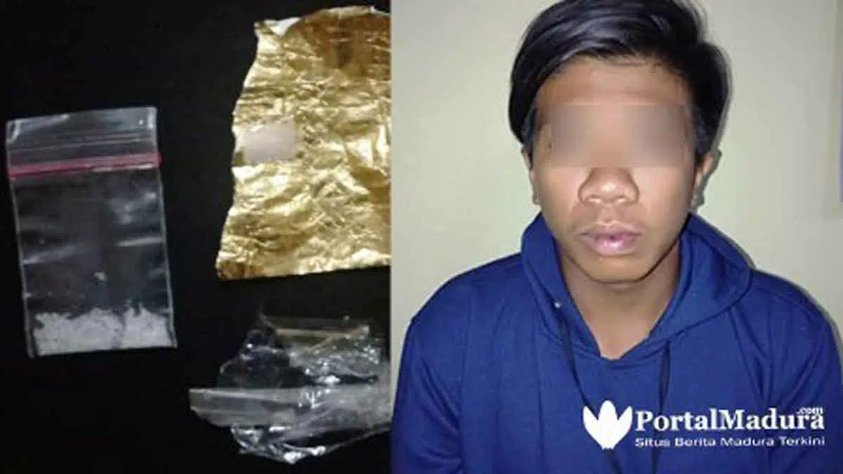 Polres Sumenep Tangkap Warga Mojokerto Edarkan Sabu