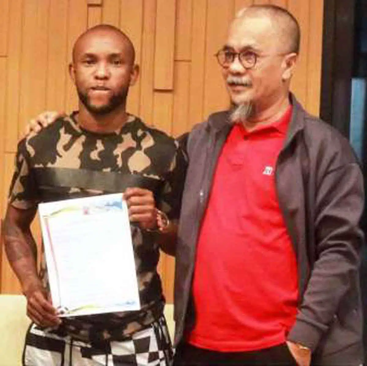 Welcome Back di Madura, Zah Rahan Pemain Asing Pertama Yang Dikontrak Madura United
