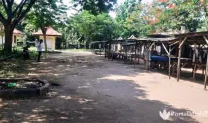 Pasar Kencur Socah Bangkalan Tidak Terawat