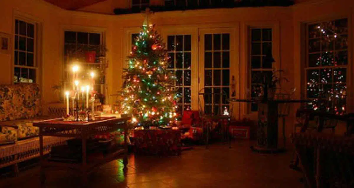 4 Cara Aman Pasang Lampu Natal di Rumah