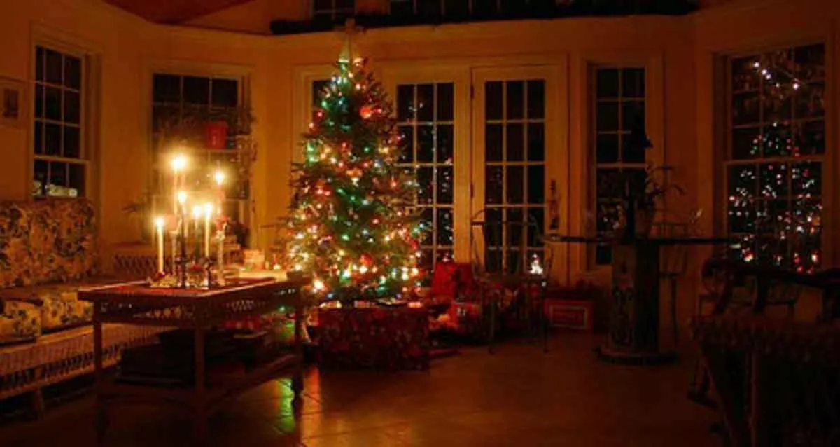 4 Cara Aman Pasang Lampu Natal di Rumah