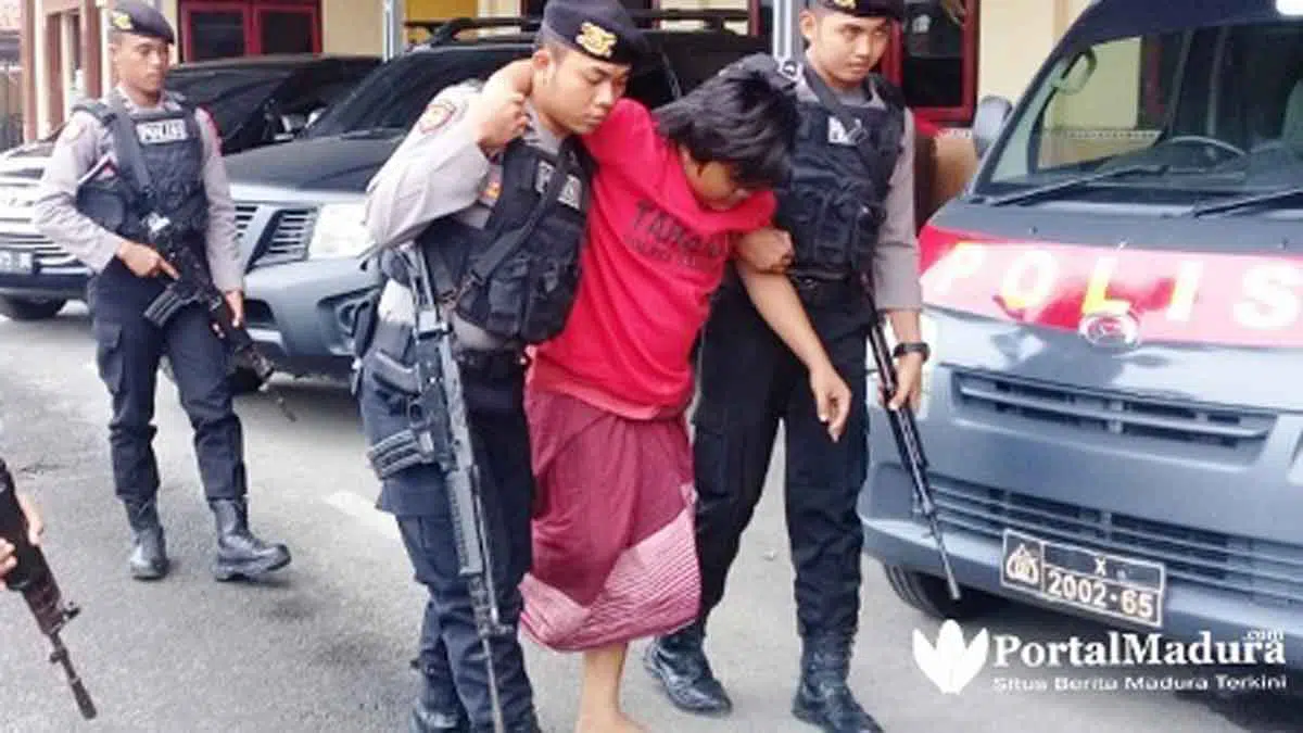 Polisi Sampang Tembak Pencuri Sepeda Motor