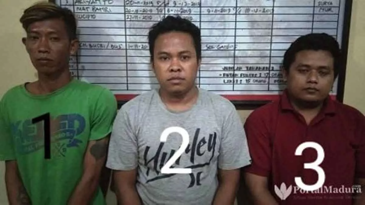 Polres Sumenep Tangkap Tiga Pengguna Sabu
