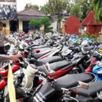 Puluhan Motor di Pamekasan Diamankan Petugas