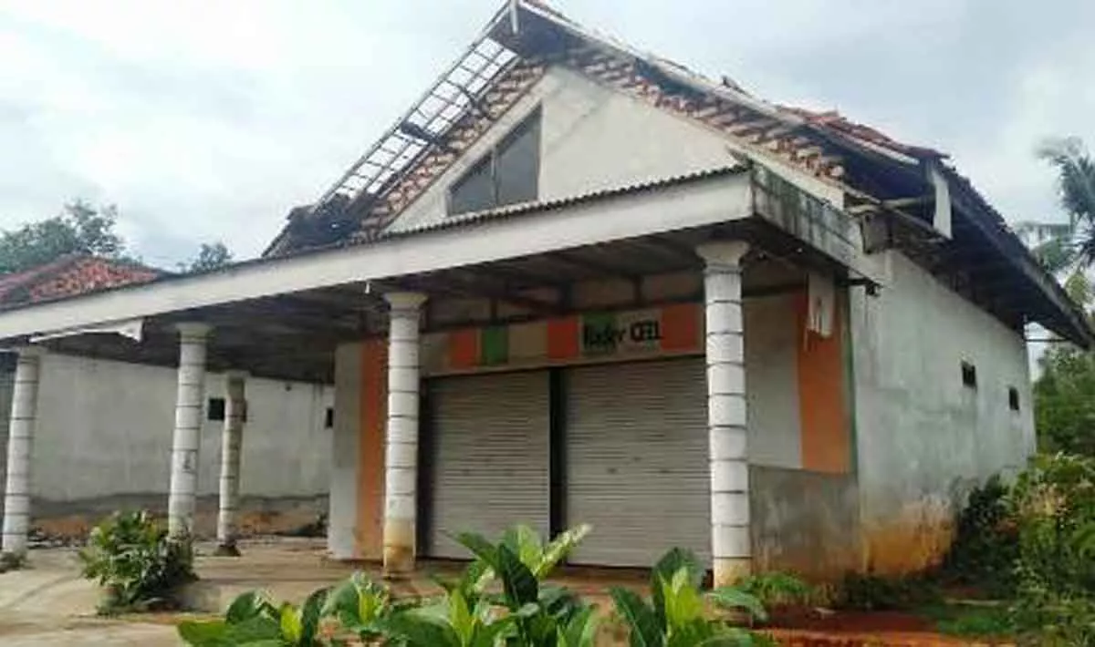 Puting Beliung Landa Dua Desa di Sumenep