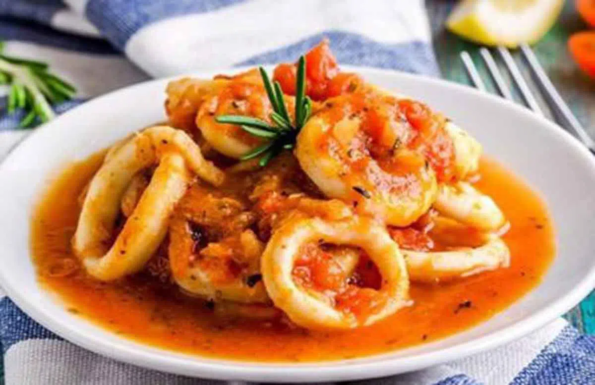 Resep Cumi Saus Tomat Pedas Manis, Lezatnya Nampol