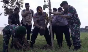 Polisi dan TNI di Sumenep akan Tanam Ribuan Pohon