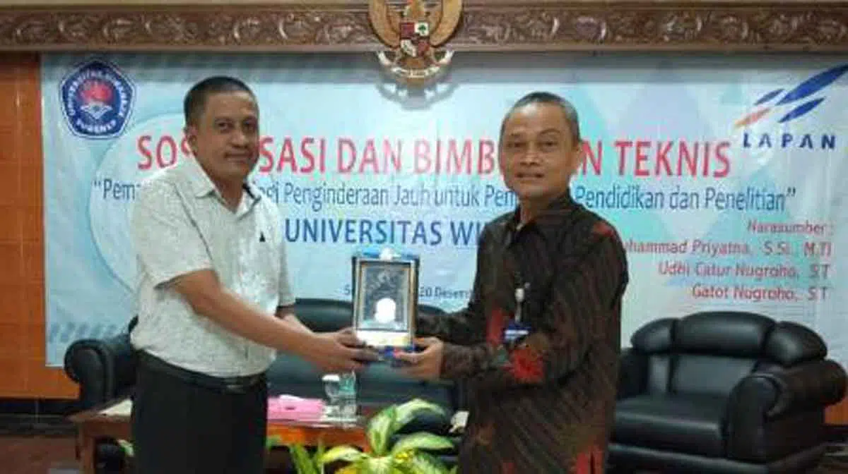 Penguatan Penelitian, LAPAN Bekali Dosen Unija Tentang Pemanfaatan Teknologi Penginderaan Jauh