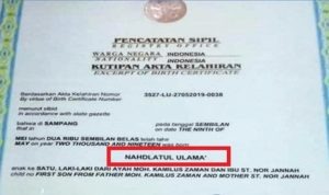 Unik, Bocah Laki-laki Bernama Nahdlatul Ulama Viral di Sampang