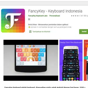 keyboard foto sendiri FancyKey