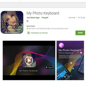 keyboard foto sendiri My Photo Keyboard