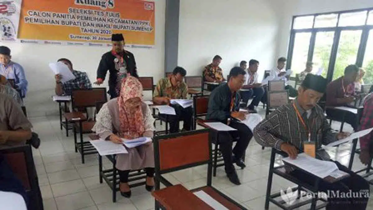 541 Orang Ikuti Tes PPK Pilbup Sumenep